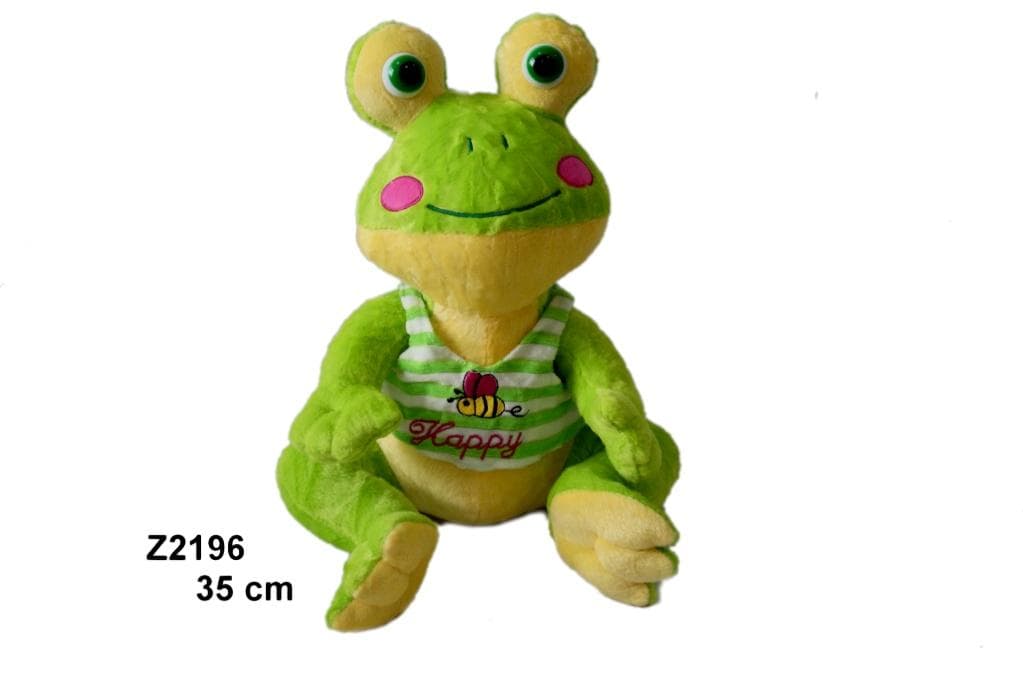 Żaba Dekoracyjna 35 cm Pluszowa