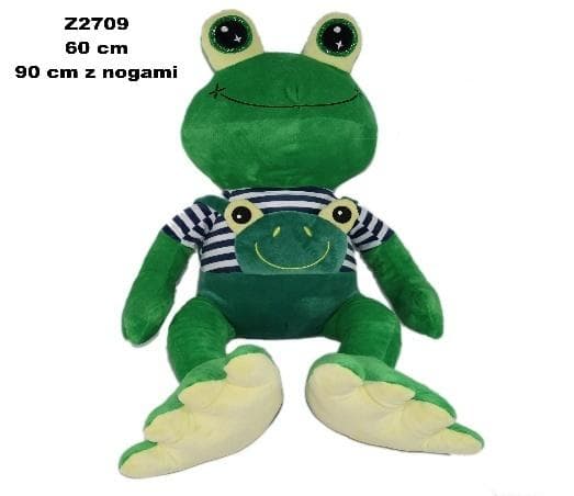 Maskotka pluszowa Żaba 60 cm Sun-Day