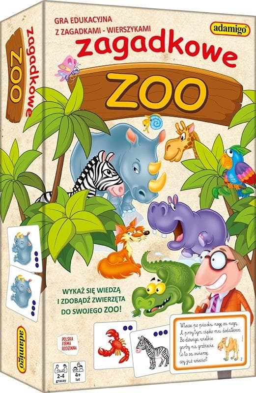 Gra Zagadkowe Zoo Mini