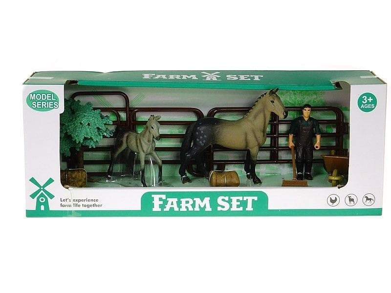 Zestaw farma zwierzęta gospodarskie 40 x 10 x 15 cm