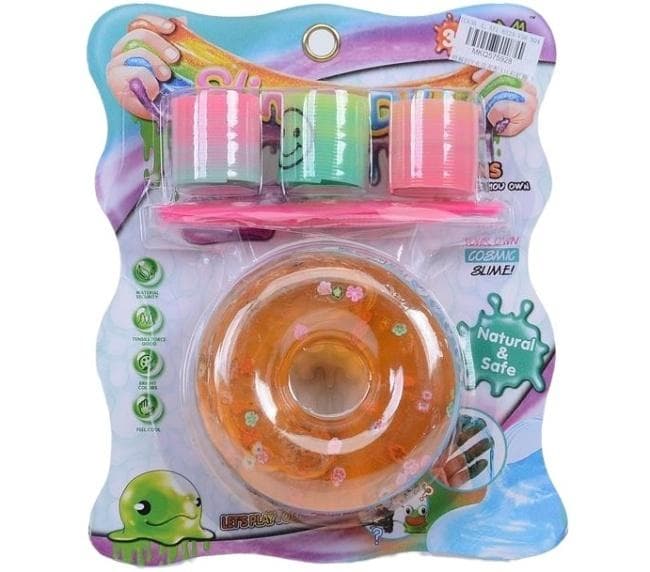 Gotowy zestaw slime z akcesoriami i narzędziami