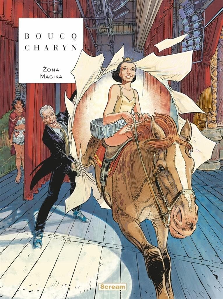 Żona magika komiks Boucq i Charyn wydawnictwo Scream Comics