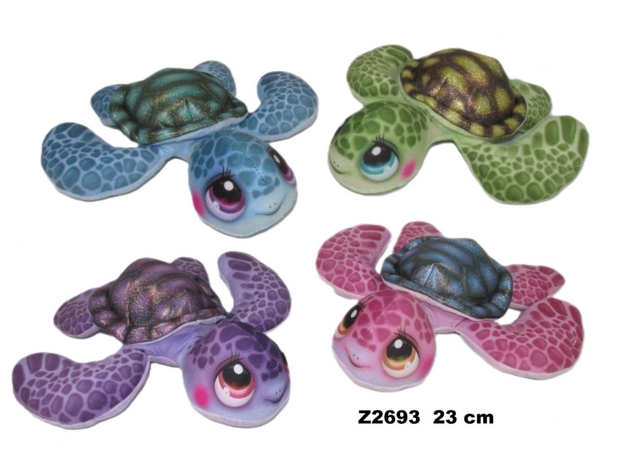 Żółw Pluszowy 21 cm MIX wzorów