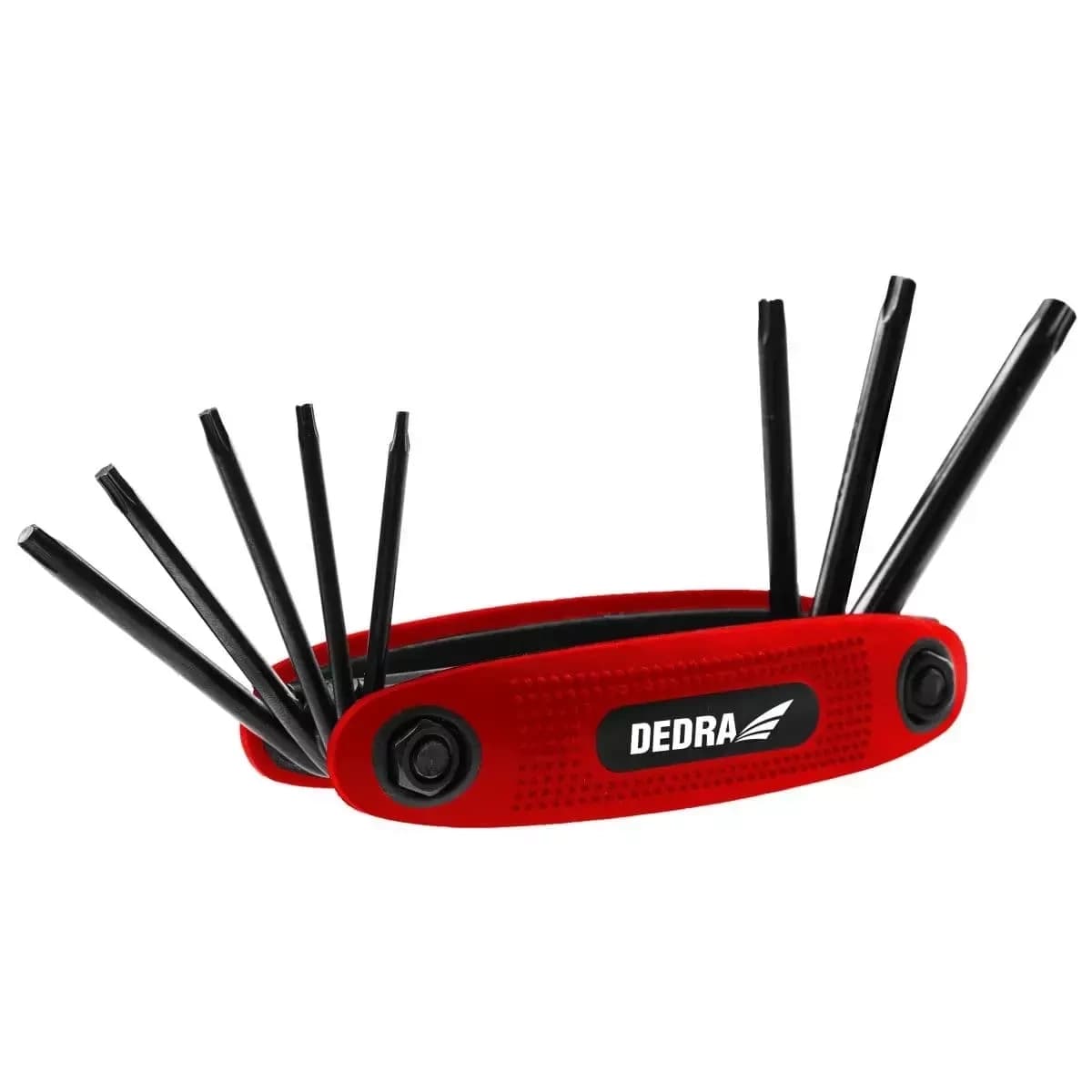 Klucze Torx T9-T40, zestaw 8 sztuk CrV, czernione