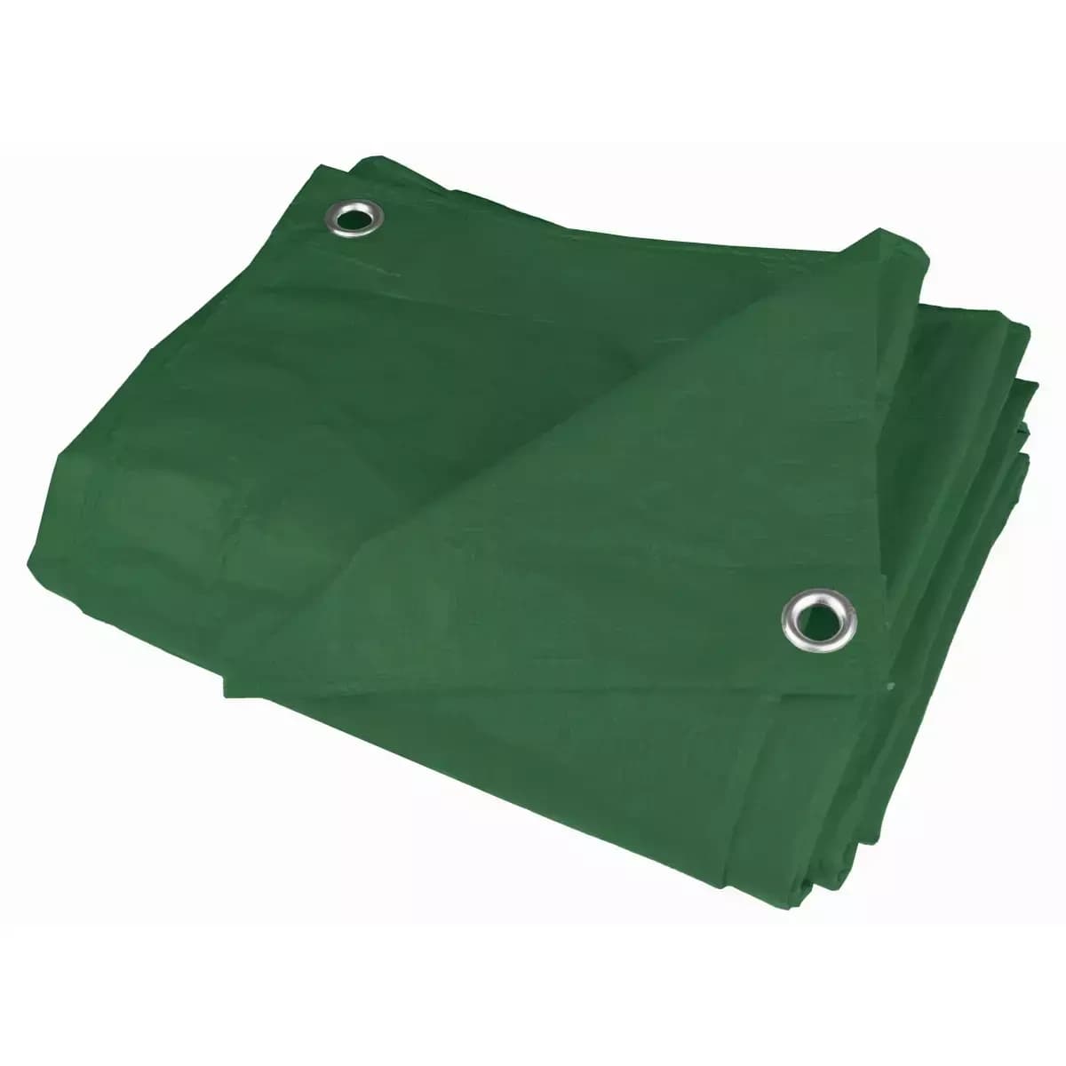 Plandeka zielona 6x10m, 80g/m²