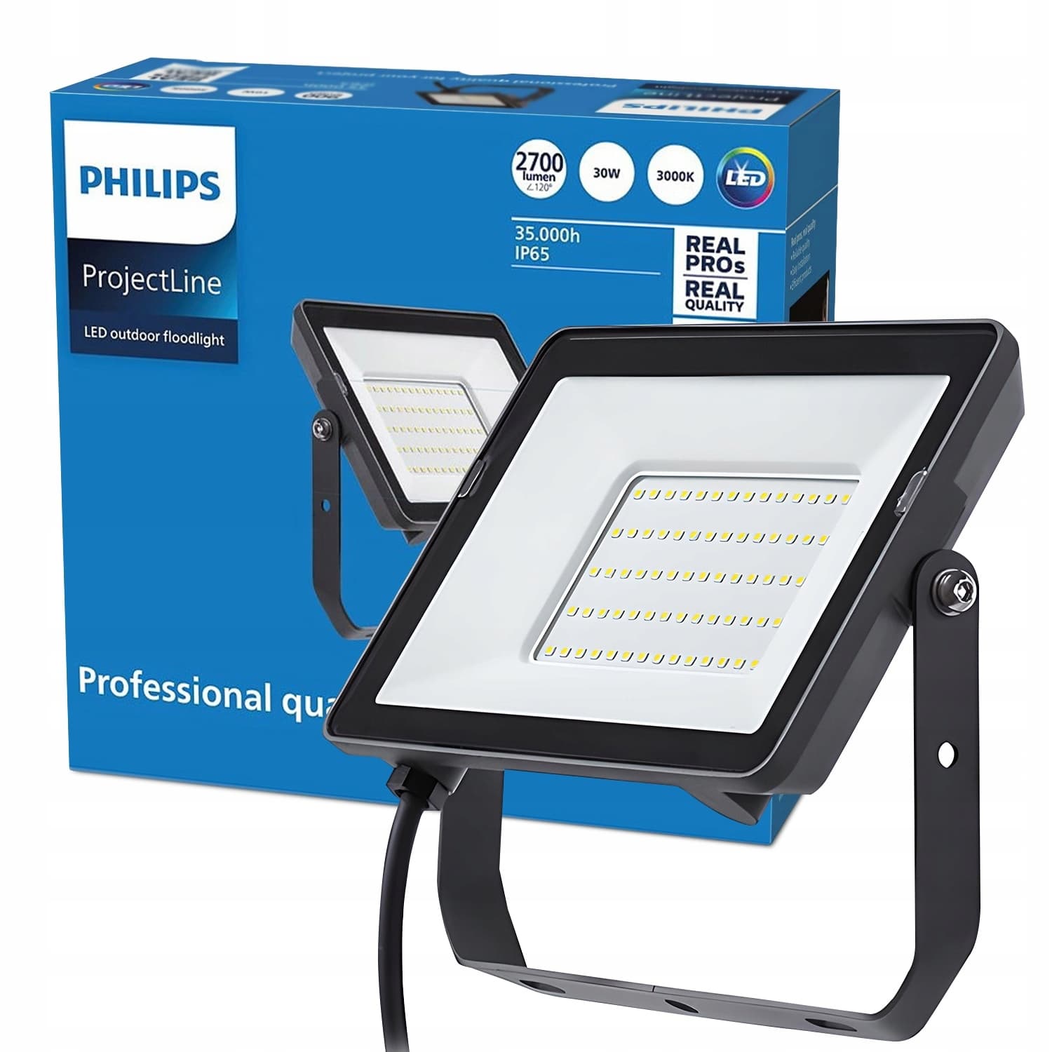 Naświetlacz LED 30W 3000K Philips