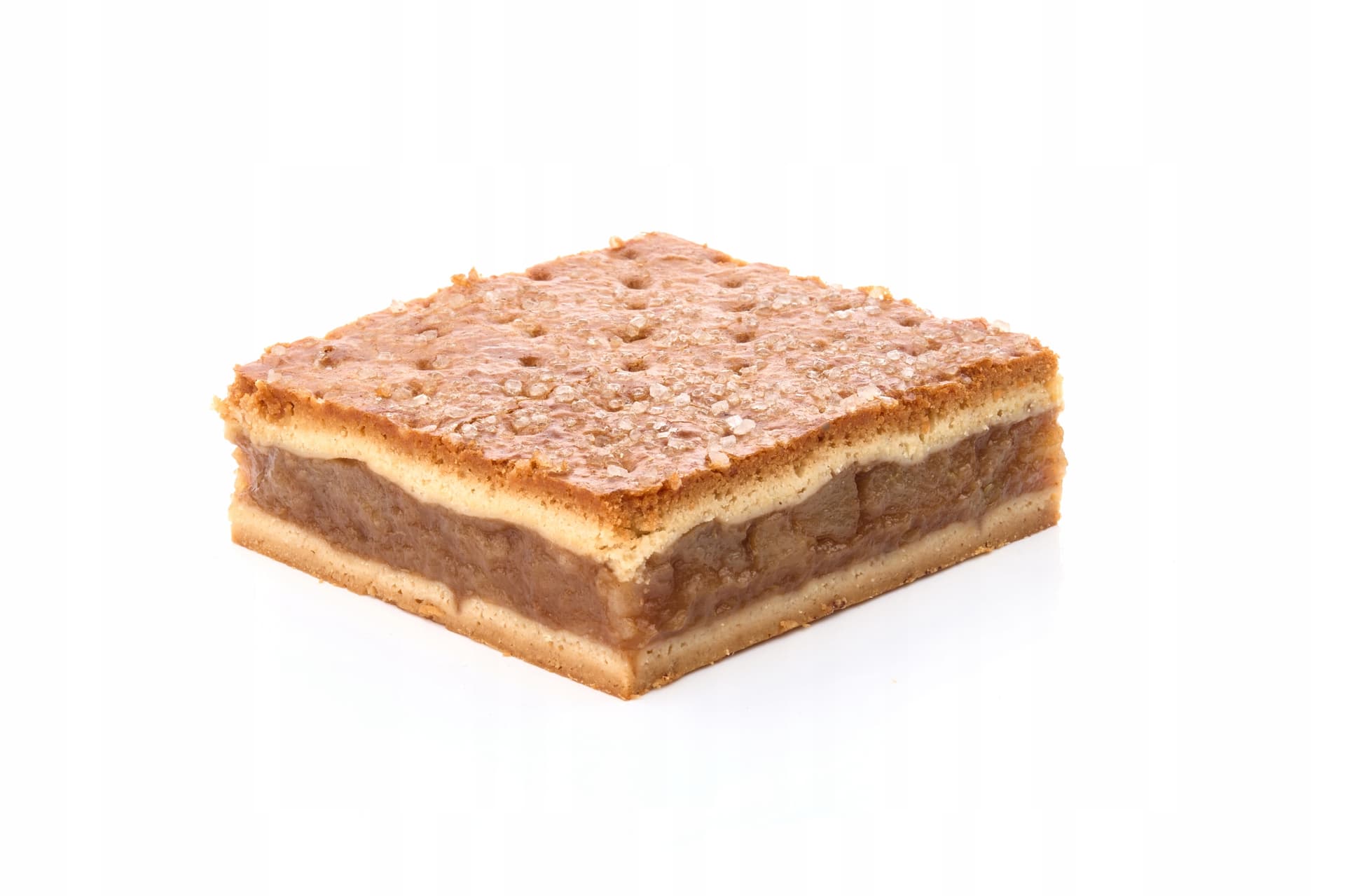 Ciasto szarlotka kruche z jabłkami 400 g