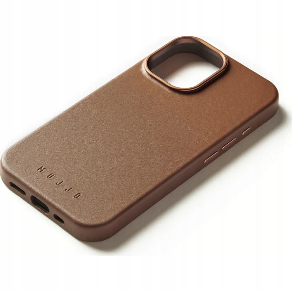 Mujjo Leather Case - etui skórzane do iPhone 17 Pro Max kompatybilne z MagSafe (tan)