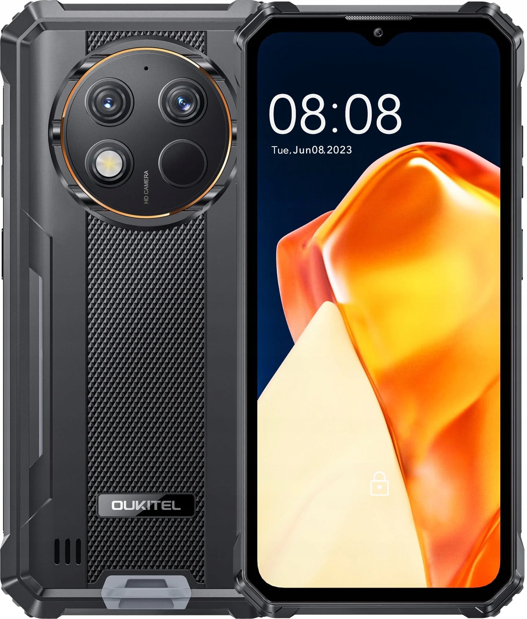 Oukitel WP28E Smartphone 6.52" 4/64GB 10600mAh Pomarańczowy