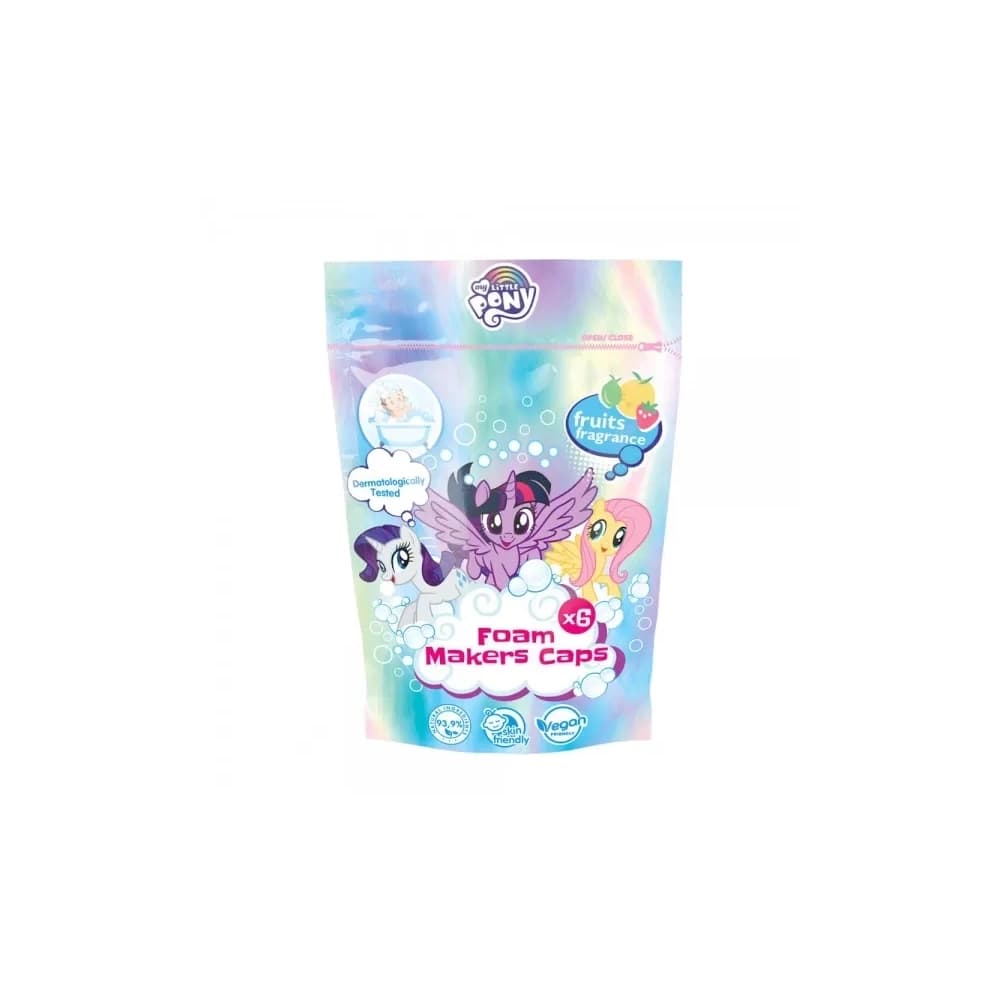 MY LITTLE PONY Pianotwory do kąpieli 6x16g