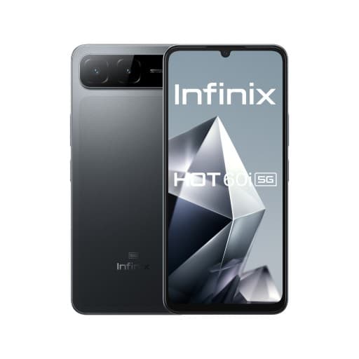 Telefon Infinix Hot 60i 5G 8/256GB Sleek Black