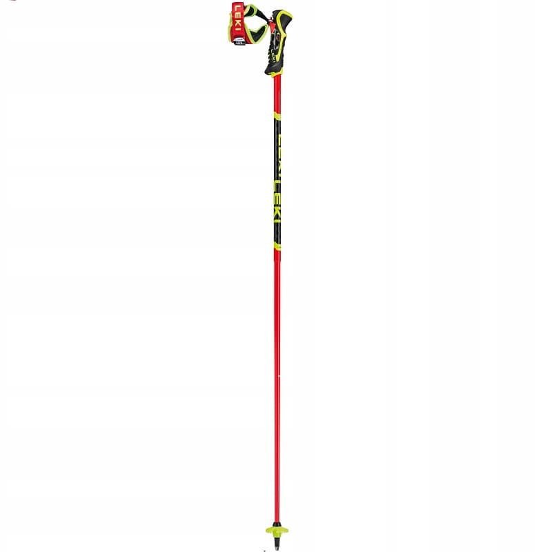 Kije narciarskie Leki Venom SL 3D czerwone 130 cm
