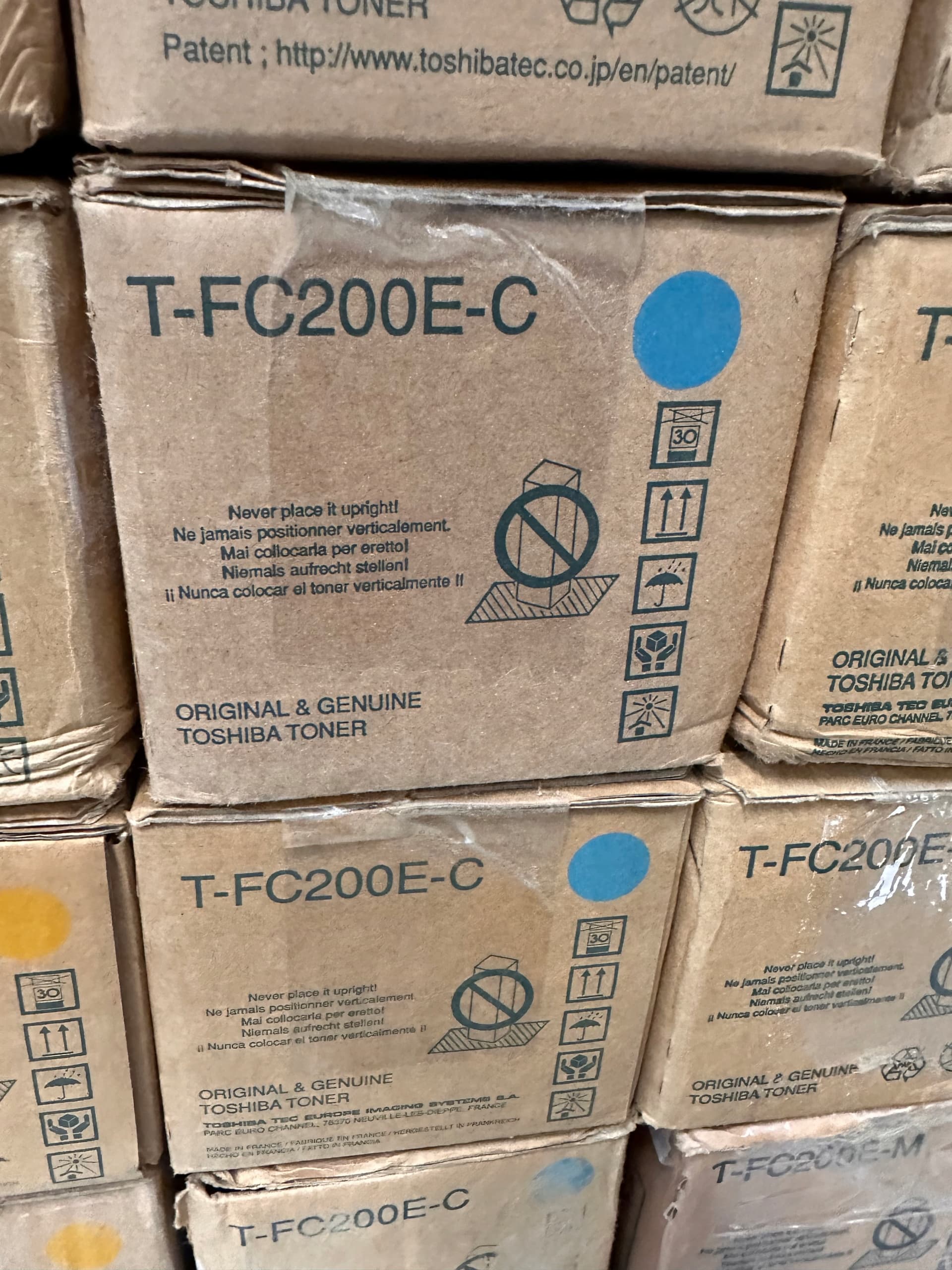 Toner Cyan Toshiba T-FC200EC