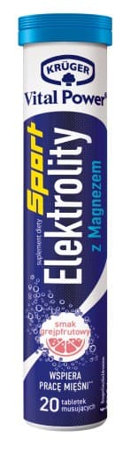 Elektrolity Forte Kruger 86g - Uzupełnienie Minerałów