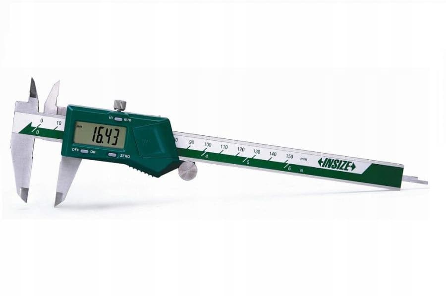 Suwmiarka cyfrowa 200 mm z rolką, certyfikatem IP67 3V/ABS/SQ