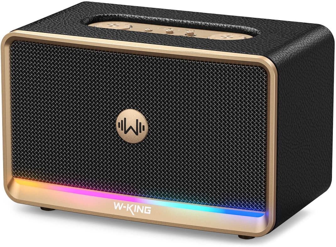 Głośnik bezprzewodowy Bluetooth W-KING H330 czarny