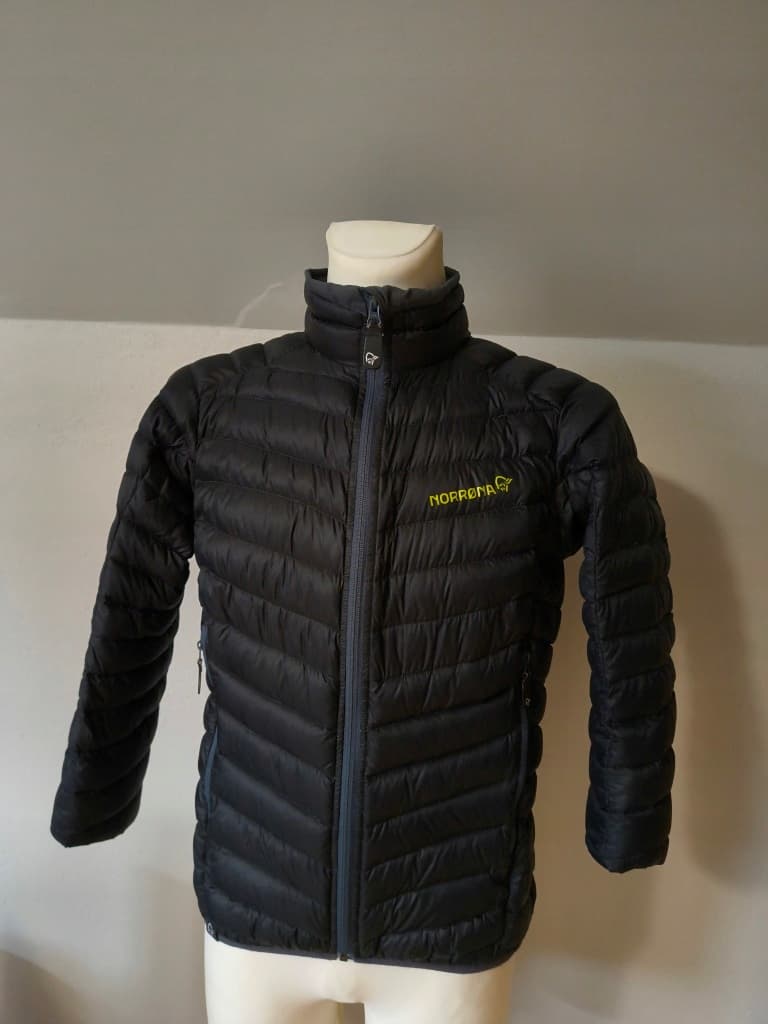 Kurtka puchowa Norrona Lyngen Down850 Hood - indigo night