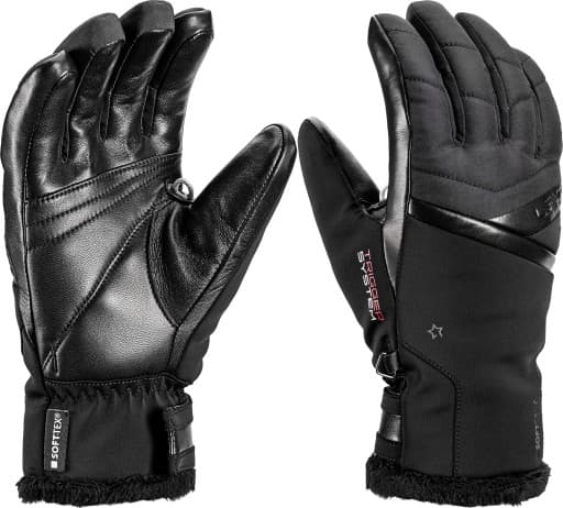 LEKI RĘKAWICE Snowfox 3D Women black 7.5