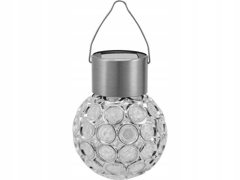 Wisząca lampka solarna plaster RGB
