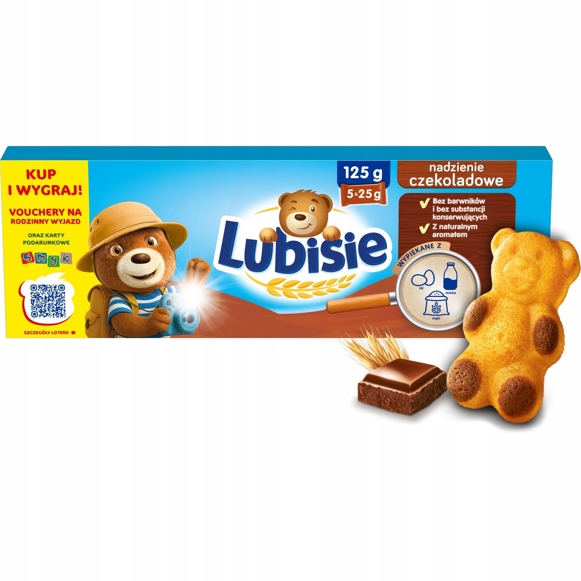 Lubisie ciastka czekoladowe 125 g