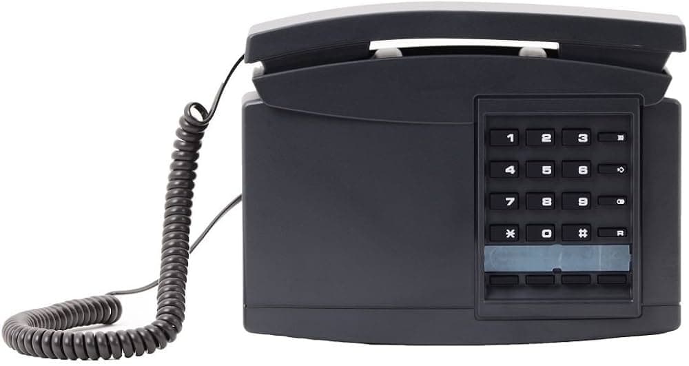 FMN Telefon ścienny B122plus, czarno-szary