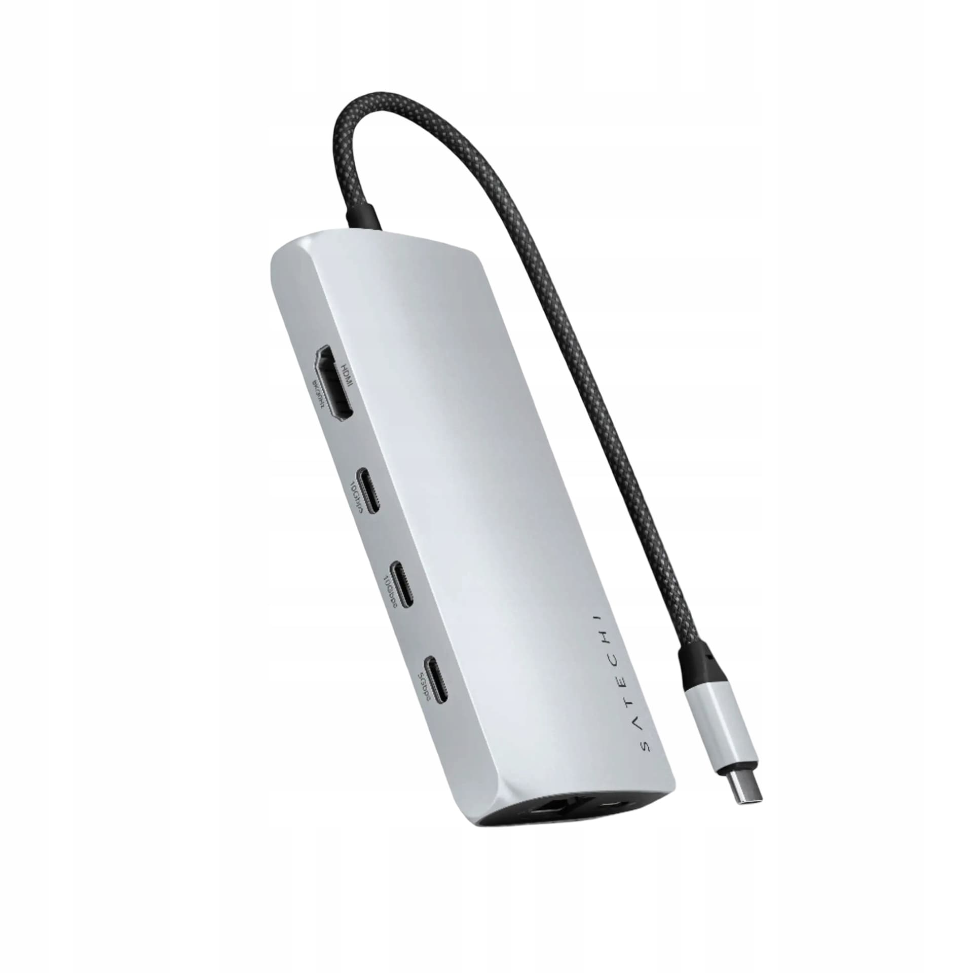 Adapter Satechi USB-C 8K z Ethernet V3 Północ