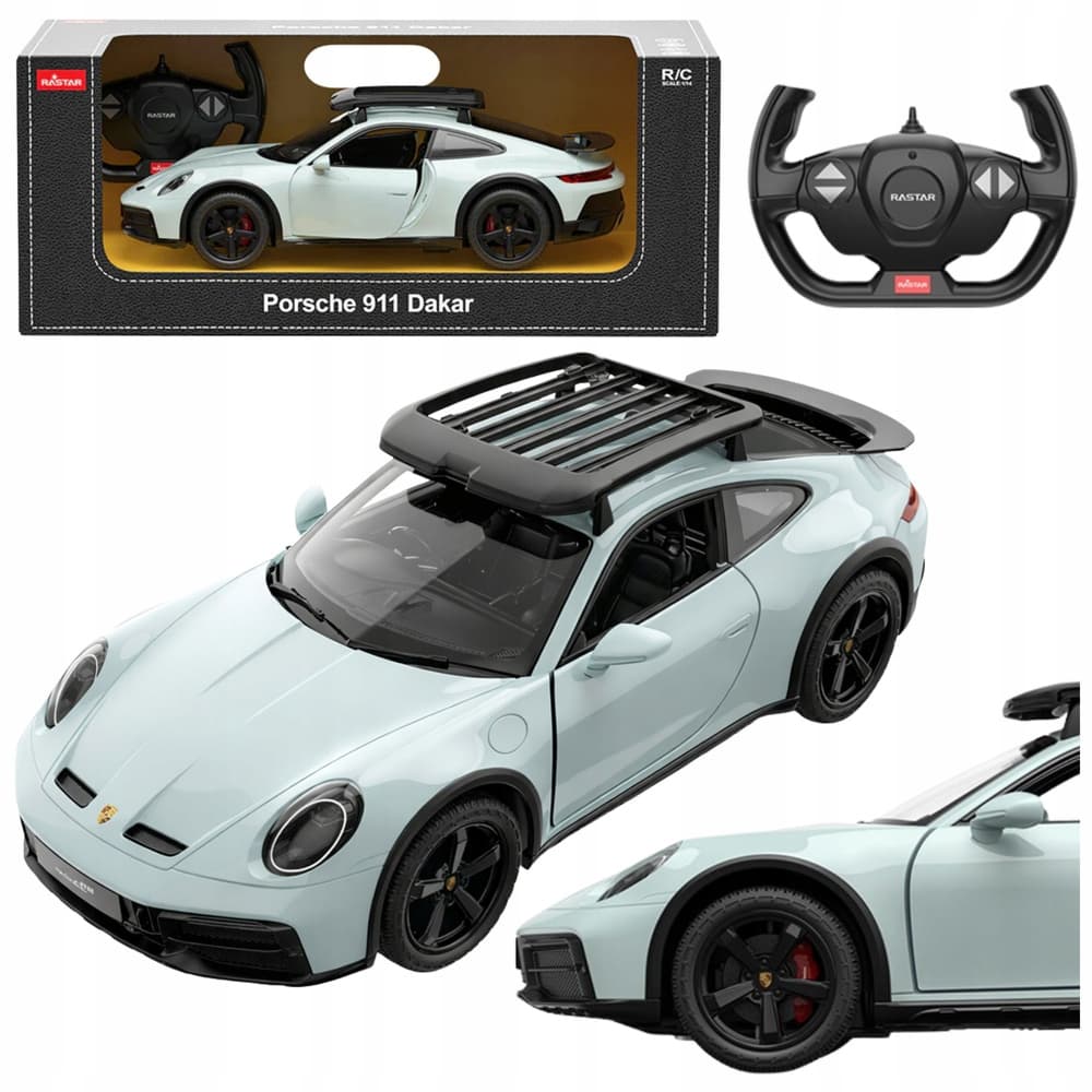 Auto Porsche 911 Dakar Performance Zdalnie Sterowane RC Rastar 1:14