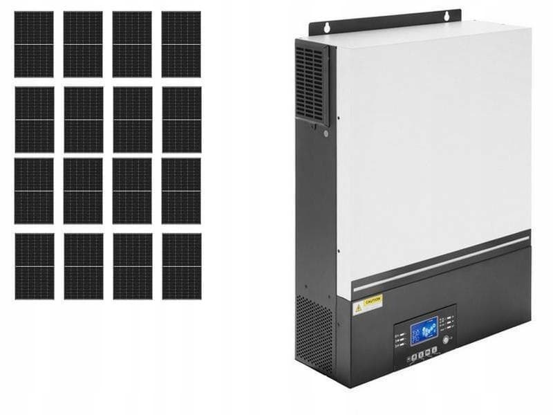 Hybrydowy zestaw solarny off-grid ESB-10kW-48 MPPT 10xPV