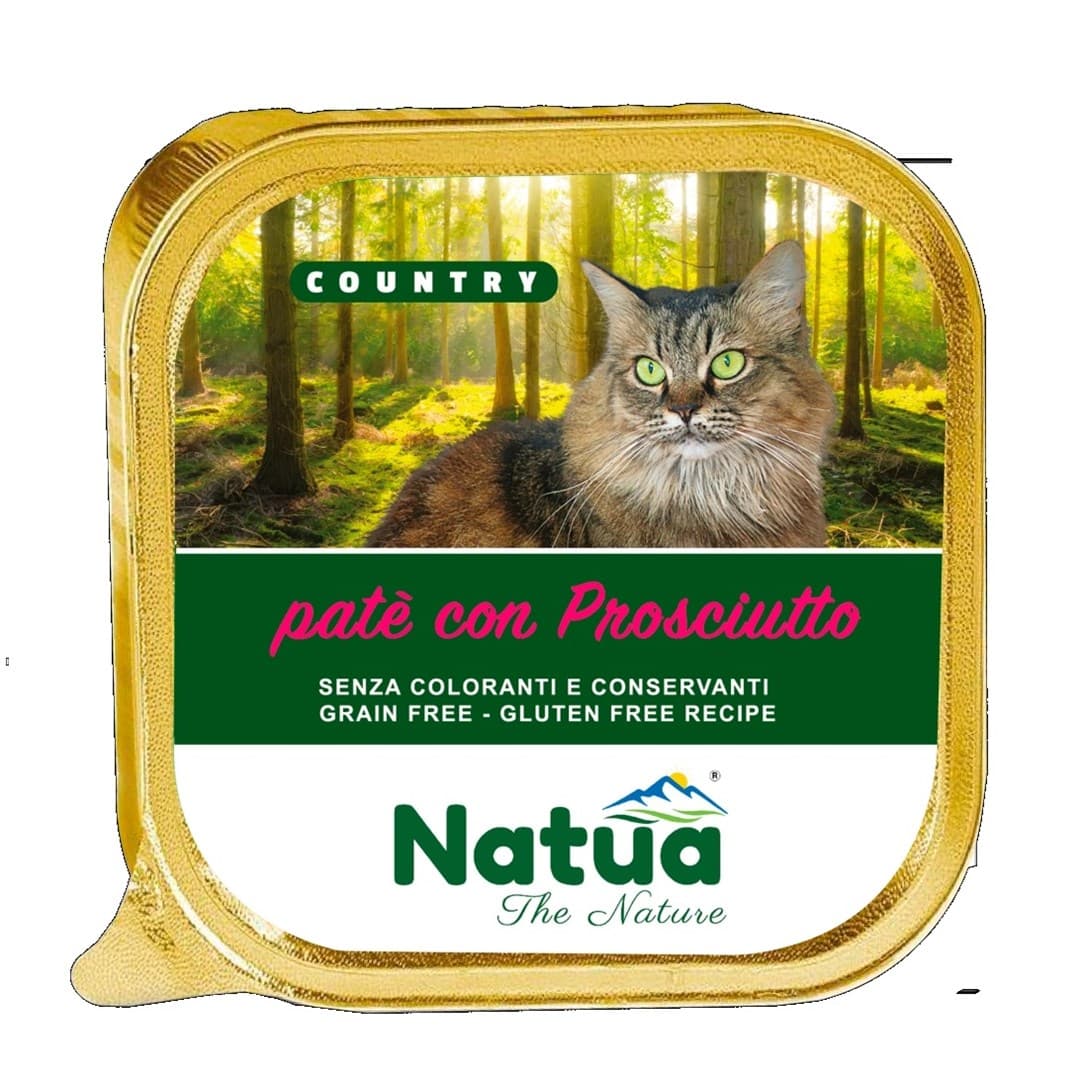 Natua Country Karma karma mokra dla kota Ham 100g