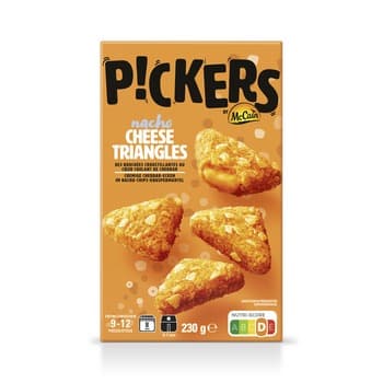 McCain Pickers Przekąski serowe Nacho Cheese Triangle 230g