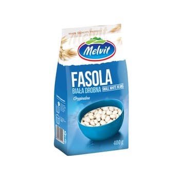 Melvit Fasola Biała Drobna 400g