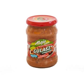 Moja Kuchnia Gulasz wieprzowy w sosie pomidorowym 500g