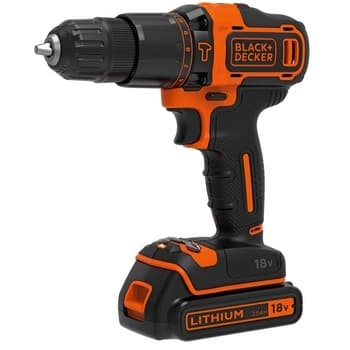 Black+Decker Wiertarko-wkrętarka akumulatorowa BDCHD18KB-QW