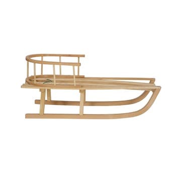 Sanki drewniane z oparciem 90 cm, Drewmax