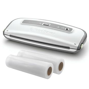 FoodSaver Zgrzewarka próżniowa FFS014X + 2 rolki folii FSR2802X