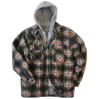 Terrax Workwear Kurtka polarowa w kratę L