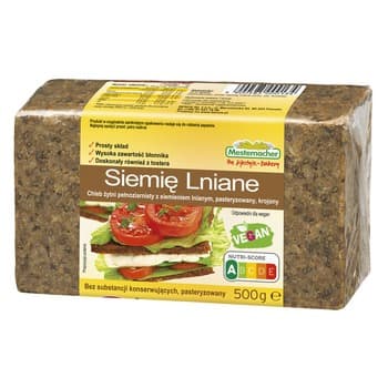 Chleb żytni z siemieniem lnianym 500 g Mestemacher