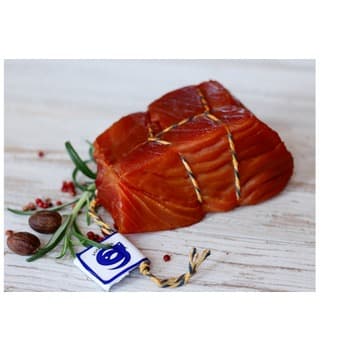 TUŃCZYK POLĘDWICA WĘDZONA NA ZIMNO OK. 300 G
