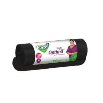 Forte+ Worki na śmieci Optima 120L 10 szt. LDPE
