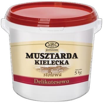 Społem Kielce Musztarda Kielecka stołowa delikatesowa 5kg