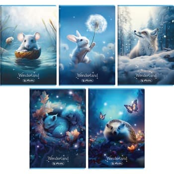 Zeszyt Herlitz Wonderland A5 16k kratka z marginesem