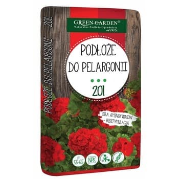 Green Garden Podłoże do Pelargonii 20L