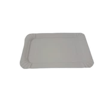 Huhtamaki tacka papierowa biała 193x123mm (200 szt)