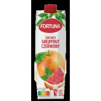 Fortuna Sok 100% Grejpfrut czerwony 1 l