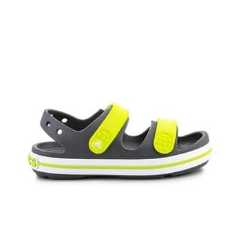 Sandały crocband cruiser sandal k szary/jasnozielony 25-26