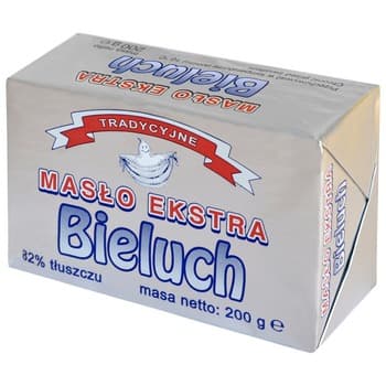 Masło Ekstra Bieluch 82% tłuszczu 200g