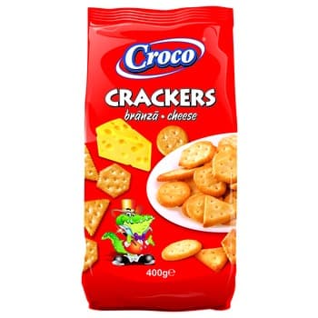 CROCO krakersy pizza 400 g