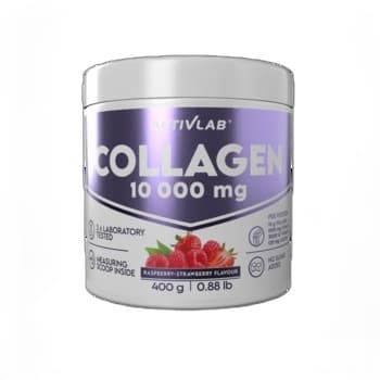 ACTIVLAB Collagen 10 000 mg Smak malina - truskawka (słój 400 g) Suplement diety.