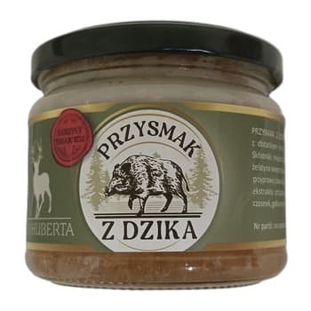 Las Huberta - Przysmak z dzika - słoik 300g