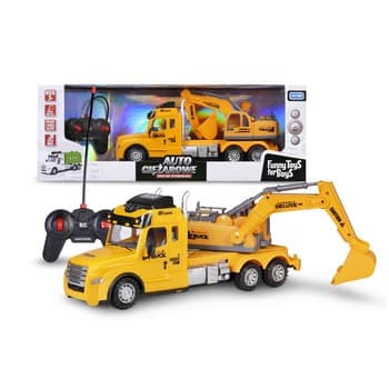 Auto ciężarowe zdalnie sterowane toys for boys koparka
